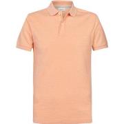 T-shirt Profuomo Polo Mélangé Orange