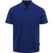 T-shirt Napapijri Polo Ealis Bleu Cobalt