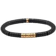 Bracelets Sixtystones Bracelet Heishi Métal Série Acier Noir -Medium-1...