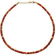 Collier Sixtystones Sautoir Chakra Perles Heishi Agate -