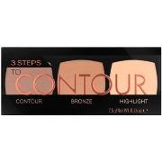Blush &amp; poudres Catrice 3 Steps To Contour Palette 010-allrounder