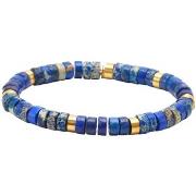 Bracelets Sixtystones Bracelet Perles Heishi En Lapis -Small-16cm