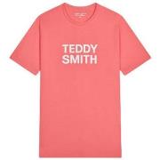 T-shirt Teddy Smith TEE-SHIRT TICLASS BASIC - POP  - M