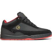 Chaussures de Skate Es STYLUS MID BLACK RED