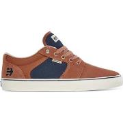 Chaussures de Skate Etnies BARGE LS ORANGE NAVY