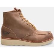 Boots Weinbrenner Bottines pour homme en cuir avec