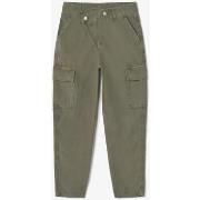 Pantalon Le Temps des Cerises Pantalon cosy army kaki à fermeture asym...