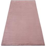 Tapis Rugsx Tapis BUNNY rose IMITATION DE FOURRURE DE 160x220 cm