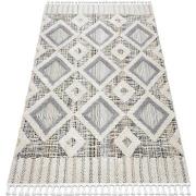 Tapis Rugsx Tapis SEVILLA Y523C diamants gris / jaune 80x150 cm