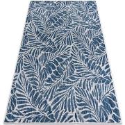 Tapis Rugsx Tapis SIZAL SION Feuilles 22151 tissé à 120x170 cm