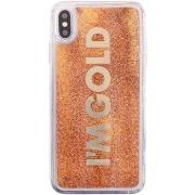 Housse portable Benjamins Je suis Gold Cover iPhone XS Max Gold BENBJ
