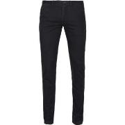 Pantalon Suitable Pantalon Chino Sartre Bleu Foncé