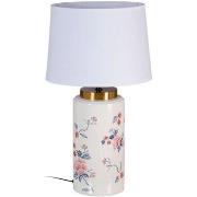 Lampes à poser Ixia Lampe en céramique floral 50 cm
