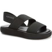 Sandales enfant Keddo black casual open sandals