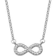 Collier Lotus Collier Silver infity brillant