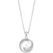 Collier Lotus Collier argent et oxyde de zirconium