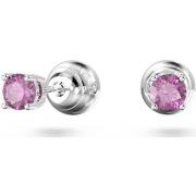 Boucles oreilles Swarovski Boucles d'oreilles clous roses