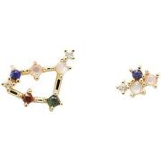 Boucles oreilles Pdpaola Boucles d'oreilles puces ZODIAC - Capricorne