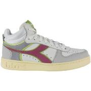 Baskets Diadora MAGIC BASKET DEMI C6655 White/Lunar rock