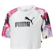T-shirt enfant Puma G ESS+ ART RAGLAN TEE