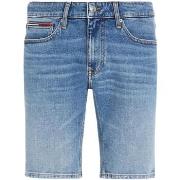 Short Tommy Jeans Short slim en jean Ref 59844 1A5 Denim