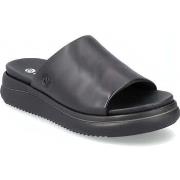 Chaussons Remonte black casual open slippers