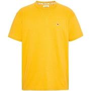 T-shirt Tommy Jeans T shirt homme Tommy Hilfiger Ref 60269 KEM Jaune