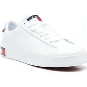 Baskets basses Tommy Jeans jeans vulcanized leather trainers