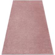 Tapis Rugsx Tapis SOFTY plaine couleur unie rose 60x100 cm