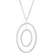 Collier Orusbijoux Collier Argent Ovale Double