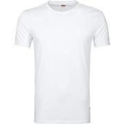 T-shirt Levis T-shirt Col Rond Blanc Lot de 2