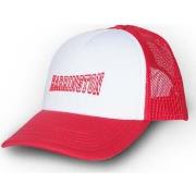 Casquette Harrington Casquette Trucker Blanc / Rouge - Logo Harrington