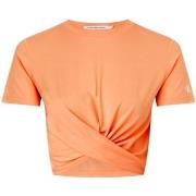 T-shirt Calvin Klein Jeans T shirt Ref 60256 SDD Orange