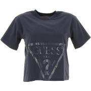 T-shirt enfant Guess Ss t-shirt blue graphite grey g