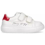 Baskets enfant Tommy Hilfiger LOW CUT VELCRO SNEAKER WHITE/BLEUE/RED