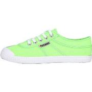 Baskets Kawasaki Original Neon Canvas shoe K202428-ES 3002 Green Gecko