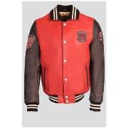 Veste Redskins Skateboard Noir/Rouge