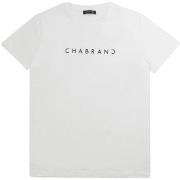 T-shirt Chabrand T shirt Ref 60134 801 Blanc et noir