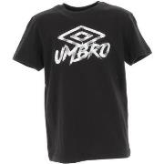 T-shirt enfant Umbro Osar stacked logo cotton jr