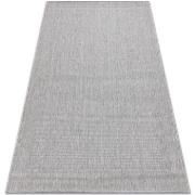 Tapis Rugsx Tapis TIMO 5979 SIZAL extérieur cadre gris 160x220 cm