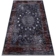 Tapis Rugsx Tapis lavable MIRO 51600.810 Rosette, cadre antidà80x150 c...