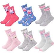 Chaussettes enfant Dessins Animés Pack de 6 Paires 1087