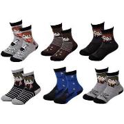 Chaussettes enfant Harry Potter Pack de 6 Paires 38292