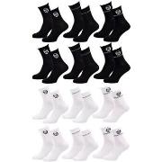 Chaussettes Sergio Tacchini Chaussettes Homme QUARTER Lot de 12