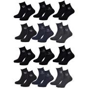 Chaussettes Sergio Tacchini Chaussettes Homme VILLE Lot de 12 QUARTER