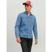 Chemise Jack &amp; Jones 12224328 CREEK-LIGHT BLUE DENIM