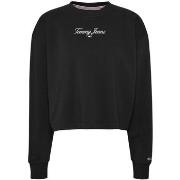 Sweat-shirt Tommy Jeans Sweat femme Ref 60370 BDS Noir