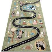 Tapis Rugsx Tapis FUN Route pour enfants, rue, animaux 140x190 cm