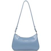 Sac a main LANCASTER Sac porte epaule en cuir Ref 54232 Bleu