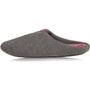 Chaussons Isotoner Chaussons mules Homme Gris chiné